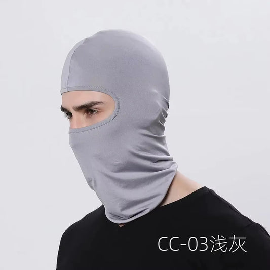 Windproof and Dustproof Balaclava Face Mask for Motorcycling, Skiing, and Outdoor Activities - Full Coverage Helmet Hood for Men